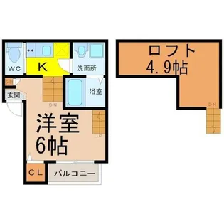 アークラヴィータ【1階】の間取り