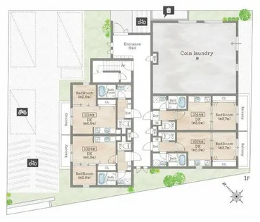 (新築)仮称 仁川駅前 新築【101号室】の間取り