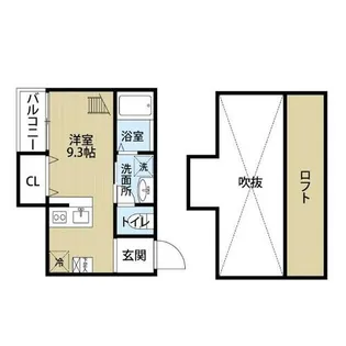 cocostile(ココスティーレ)【1階】の間取り