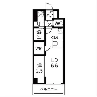 LiveFlat千種WEST【5階】の間取り