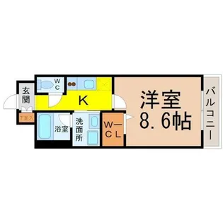 プリムヴェール【3階】の間取り
