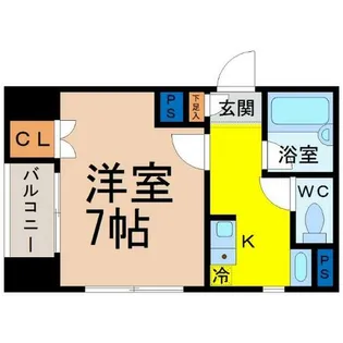パレ千郷【3階】の間取り