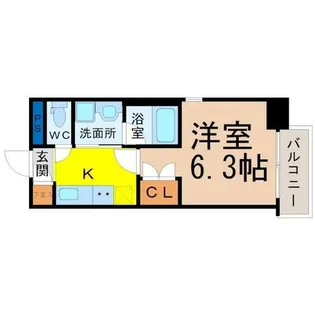 シティライフ今池【9階】の間取り