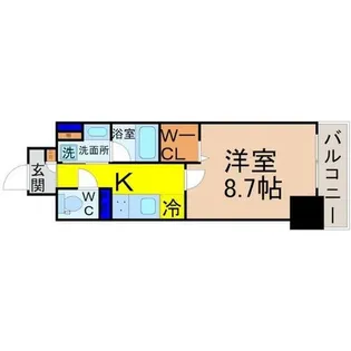 ファミールプライム【2階】の間取り