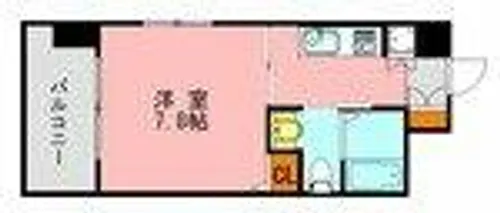 アソシアグロッツォ平尾駅前【10階】の間取り