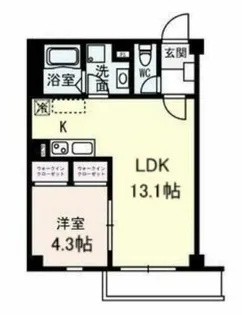SOLASIA residence九条【3階】の間取り