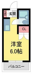 サンハイツ【1階】の間取り