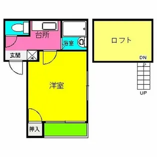 ソピア竹下【1階】の間取り