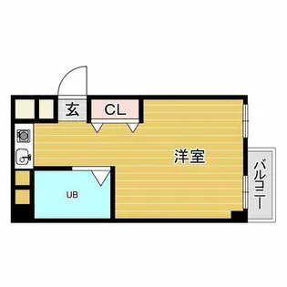 メゾンモナムール【2階】の間取り