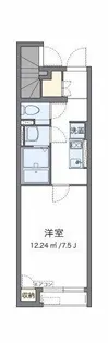 クレイノフェリス【104号室】の間取り