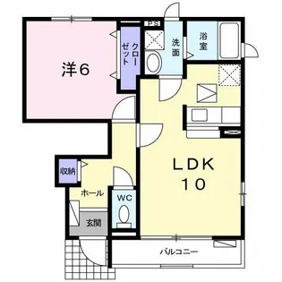 グランフィオーレ【1階】の間取り