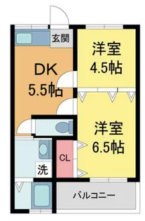 ロイヤルパーク仁川【1階】の間取り