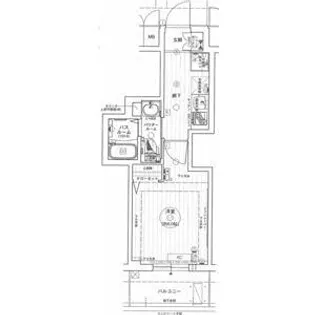 エステムコート名古屋泉プラチナムゲート【11階】の間取り