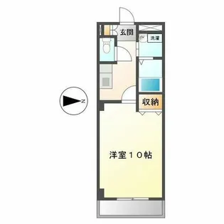 本州ビルⅢ【3階】の間取り