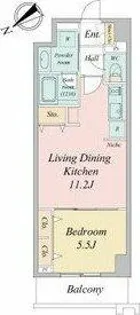 グランルクレ新栄イースト【6階】の間取り