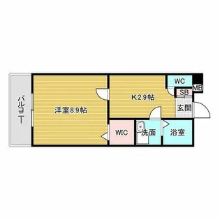 D-room ジョイーレ【2階】の間取り