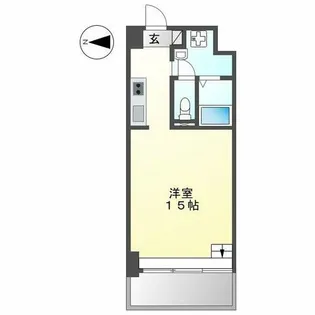 S-FORT六番町【7階】の間取り