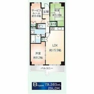 ピボットマンション小鴨【1階】の間取り