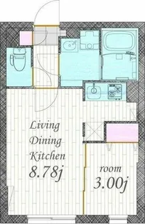 quador御器所BLANC【3階】の間取り