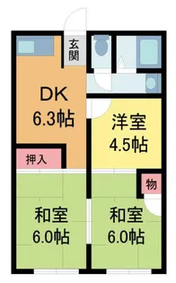 メゾン泉【2階】の間取り