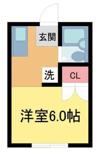 PENNY LANE II【2-E号室】の間取り