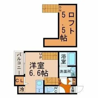 A.K.15六番町【2階】の間取り