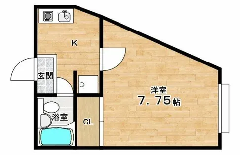 さくらコーポ【2階】の間取り