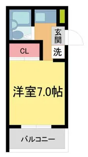 パールハイツ有岡【306号室】の間取り