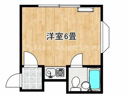 シャンボール宿院【305号室】の間取り