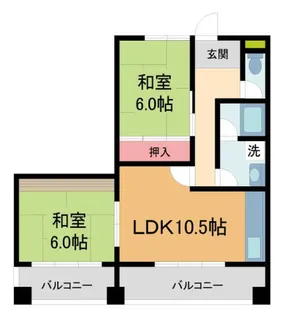 ファミリコーポ9【4階】の間取り