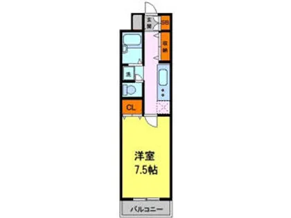 スマート花屋敷【205号室】の間取り