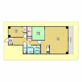 ノーブル豊中【2階】の間取り