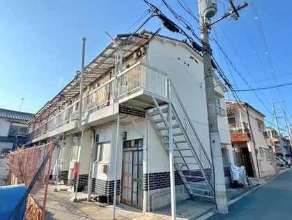 大阪府大阪市東住吉区住道矢田4丁目【アパート】の外観