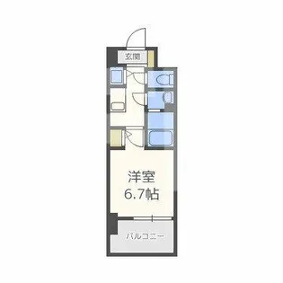 サンセリテ至誠会松崎町【7階】の間取り