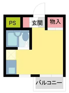 ルベラージュ甲子園【202号室】の間取り