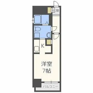 サムティ天王寺EAST【4階】の間取り