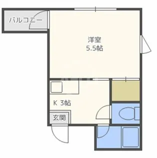 フレール西田辺【903号室】の間取り