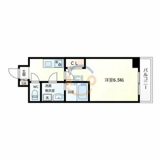 BLISS POINT阿倍野Ⅱ【1階】の間取り