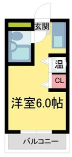 CRASIS苦楽園プラザ【302号室】の間取り