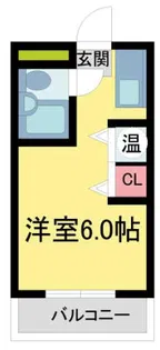 CRASIS苦楽園プラザ【302号室】の間取り
