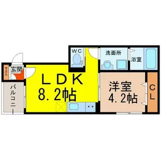 i-CUBE(アイキューブ)【3階】の間取り