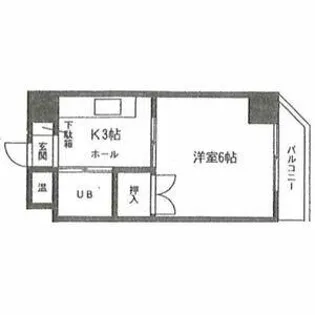 ラ・メゾン藤ヶ丘【8B号室】の間取り