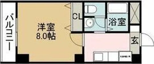 ルミエール・E【3階】の間取り