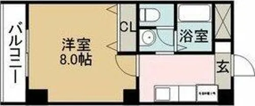 ルミエール・E【3階】の間取り