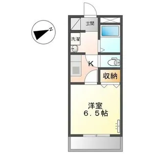 クレールアツタ【3階】の間取り