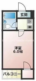 コーポ南加賀屋【2階】の間取り