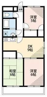 RIVERSIDE N【401号室】の間取り