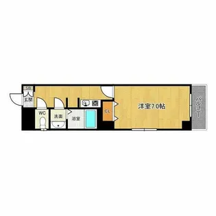 マンション谷【2階】の間取り