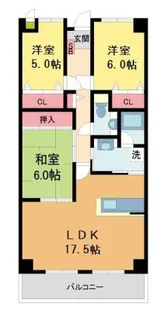 サンテ東甲子園【204号室】の間取り