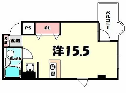 プリマベーラ神戸【5階】の間取り